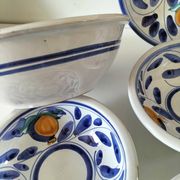 6 céramiques peintes à la main – Desuir - Sicile