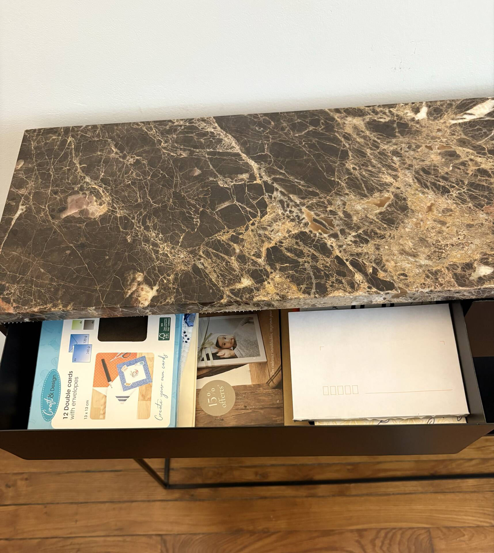 Console en marbre