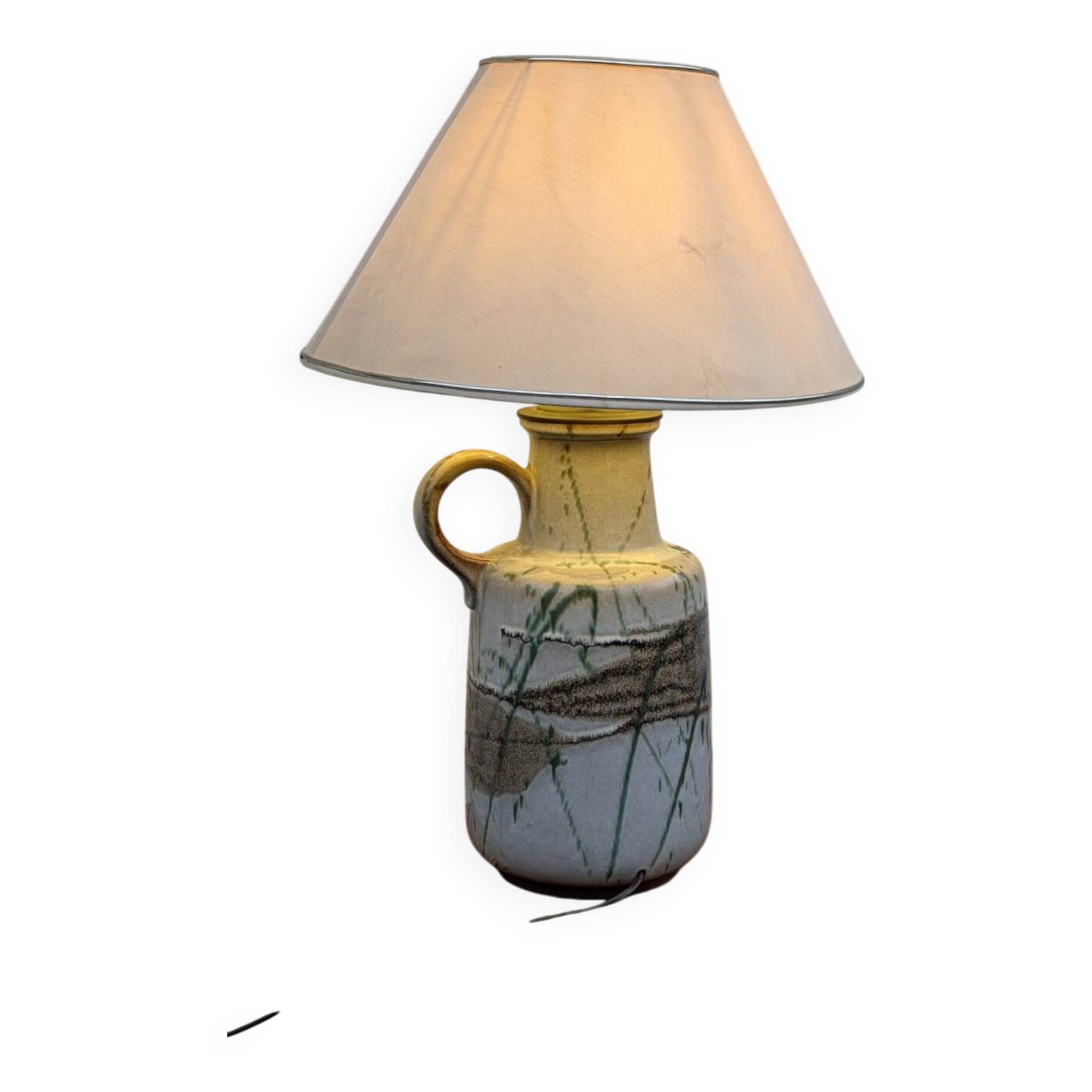 Vintage Ceramic Lamp, mid century Made in Germany
