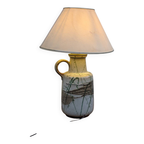 Lampe Vintage Céramique, mid century Made in Germany