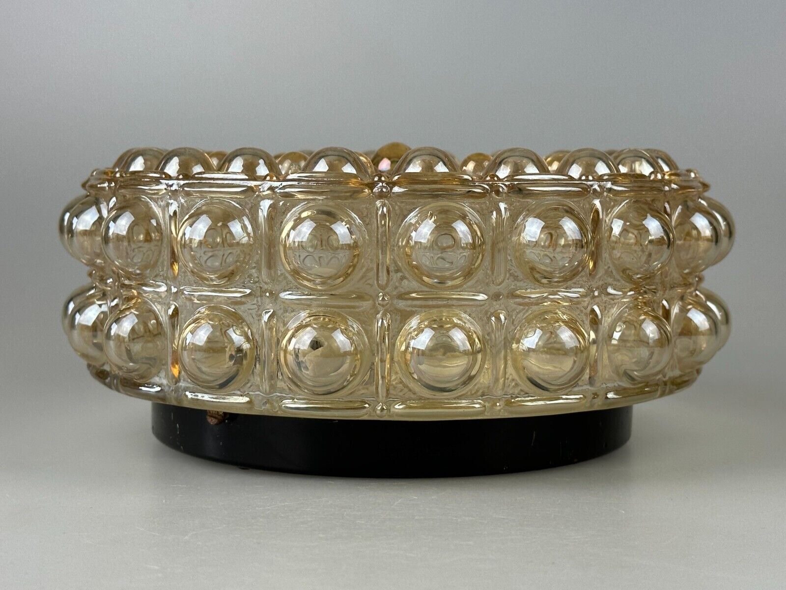 60s 70s Plafoniere Ceiling Lamp or Wall Lamp Bubble Glass Space Age Design