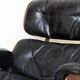 Fauteuil et pouf Charles & Ray Eames pour Herman Miller