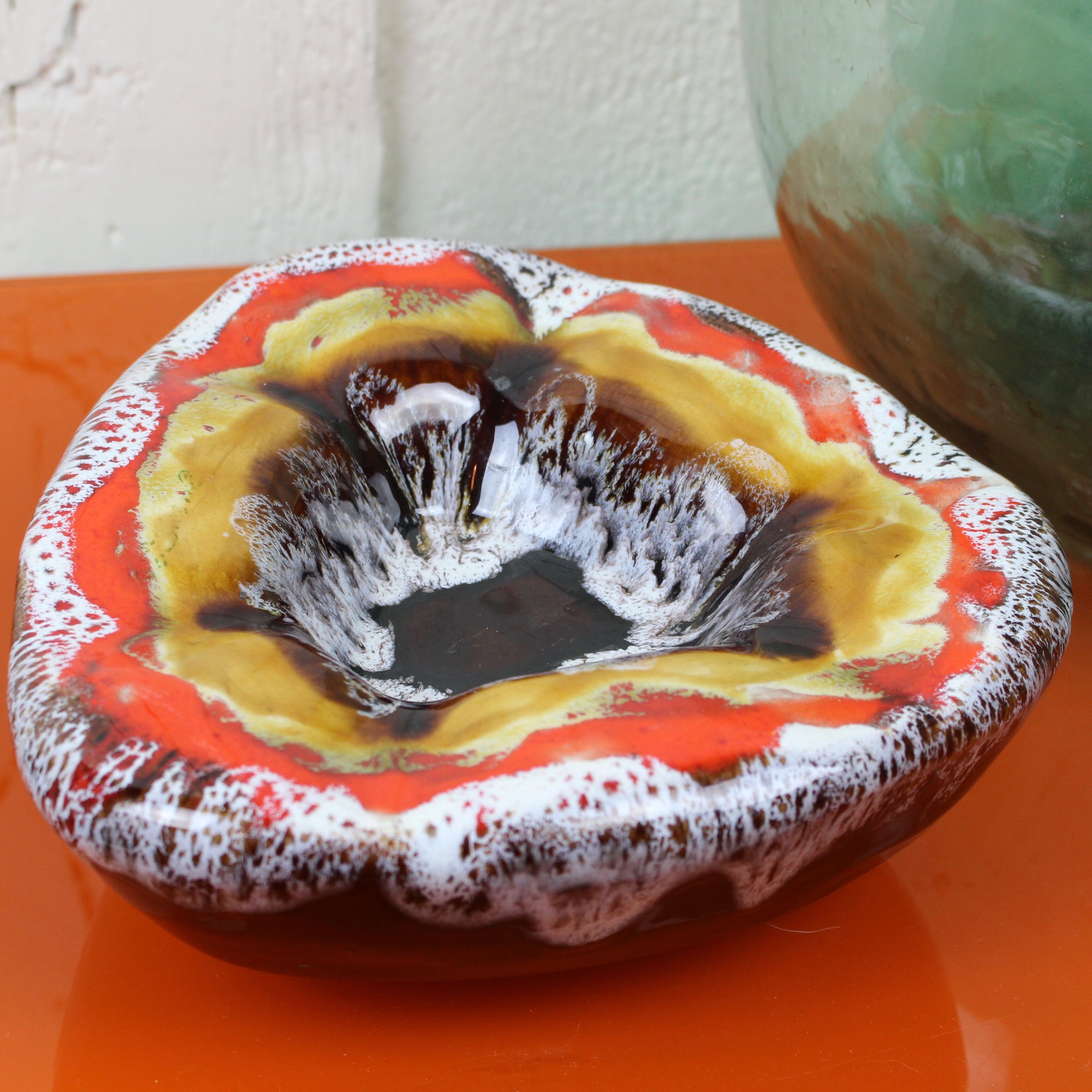 Very large ashtray Vallauris 1950s