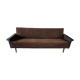 Velvet and skai sofa bed
