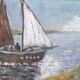 Painting marine painting