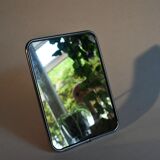 Barber mirror red back 15x20cm