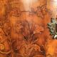 Louis XV style chest of drawers, richly inlaid, animated front and side. 19th century