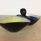 Ceramic pocket empty signed 50s