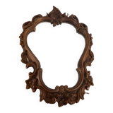 Miroir bois sculpté