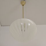 Mid-century Glass Pendant,Czechoslovakia,1970's.