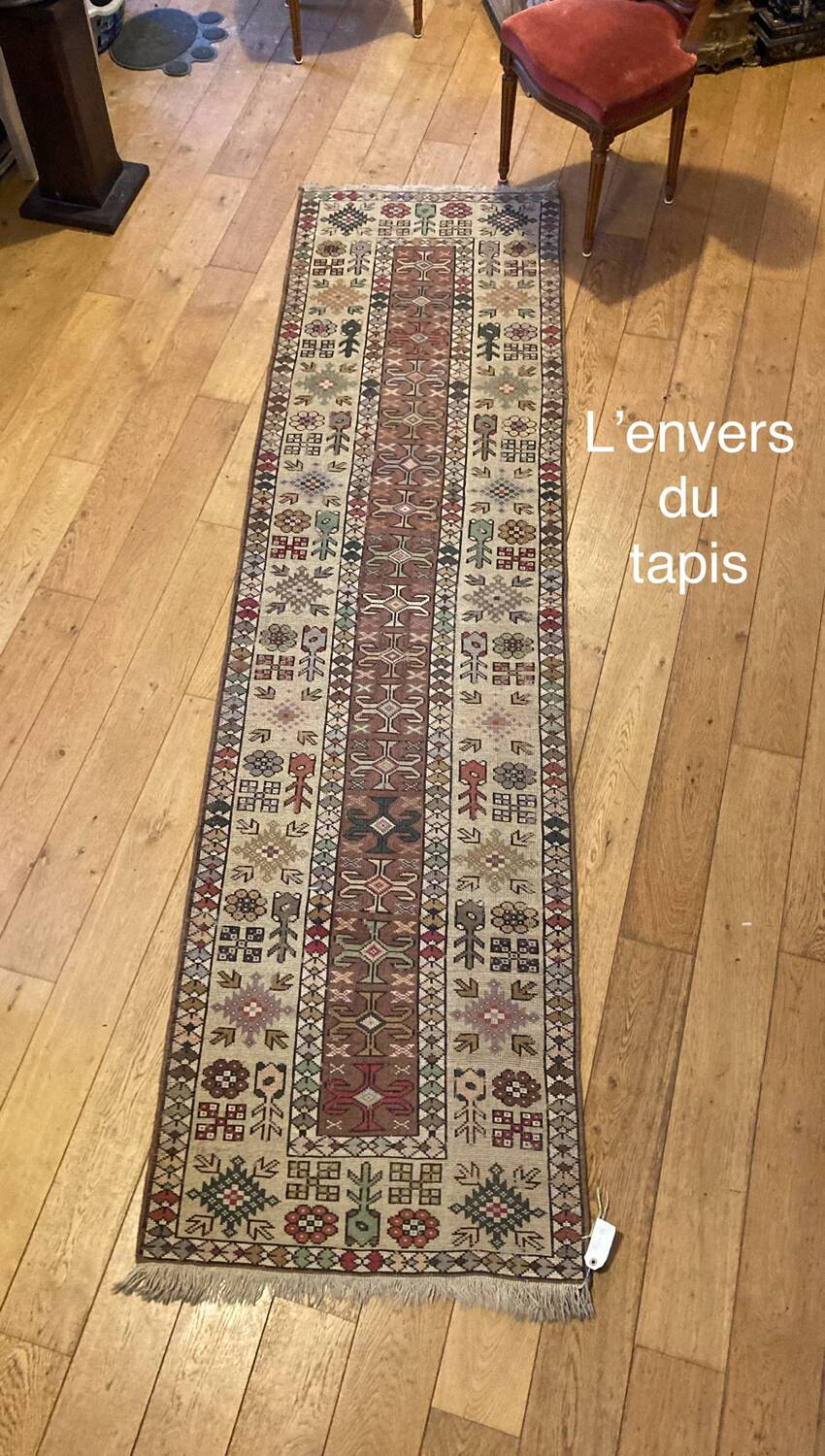 Nain Trading Pakistan Buchara Tapis oriental 3 plis Noir 206 x 134 cm