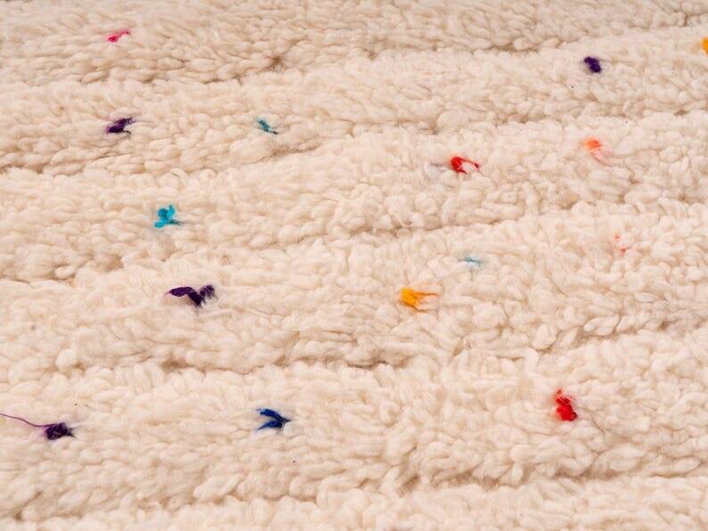 Handmade natural wool Atlas rug size 1.5/2.5 m