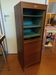 Wooden curtain cabinet