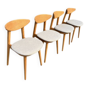 (lot) 4 chaises baumann