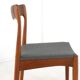 Set of 6 Arne Vodder for Vamo Møbelfabrik chairs -danish design in teak