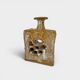 Brutalist stoneware vase with openwork decoration, Denmark, 1970.
