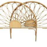 Rattan headboards from the 60s