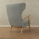 Classic wingback armchair from the 1950s