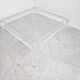 Table basse vintage en lucite, années 1990