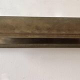 Modernist solid brass wall light, France 1940