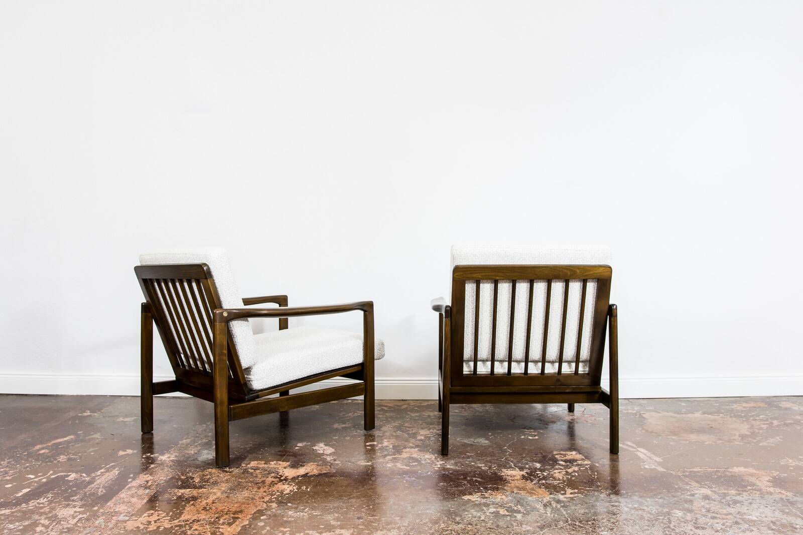 Pair Of Mid Century Armchairs B7522 by Zenon Bączyk, 1960's