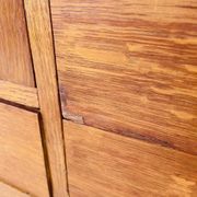 Oak storage unit, splayed legs circa 1950s