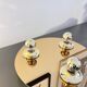 Vintage Pop Art Space Age Bronze mirrored Wall Lamp, Eglo, Germany, 1980s