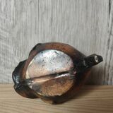 Cendrier poisson bronze