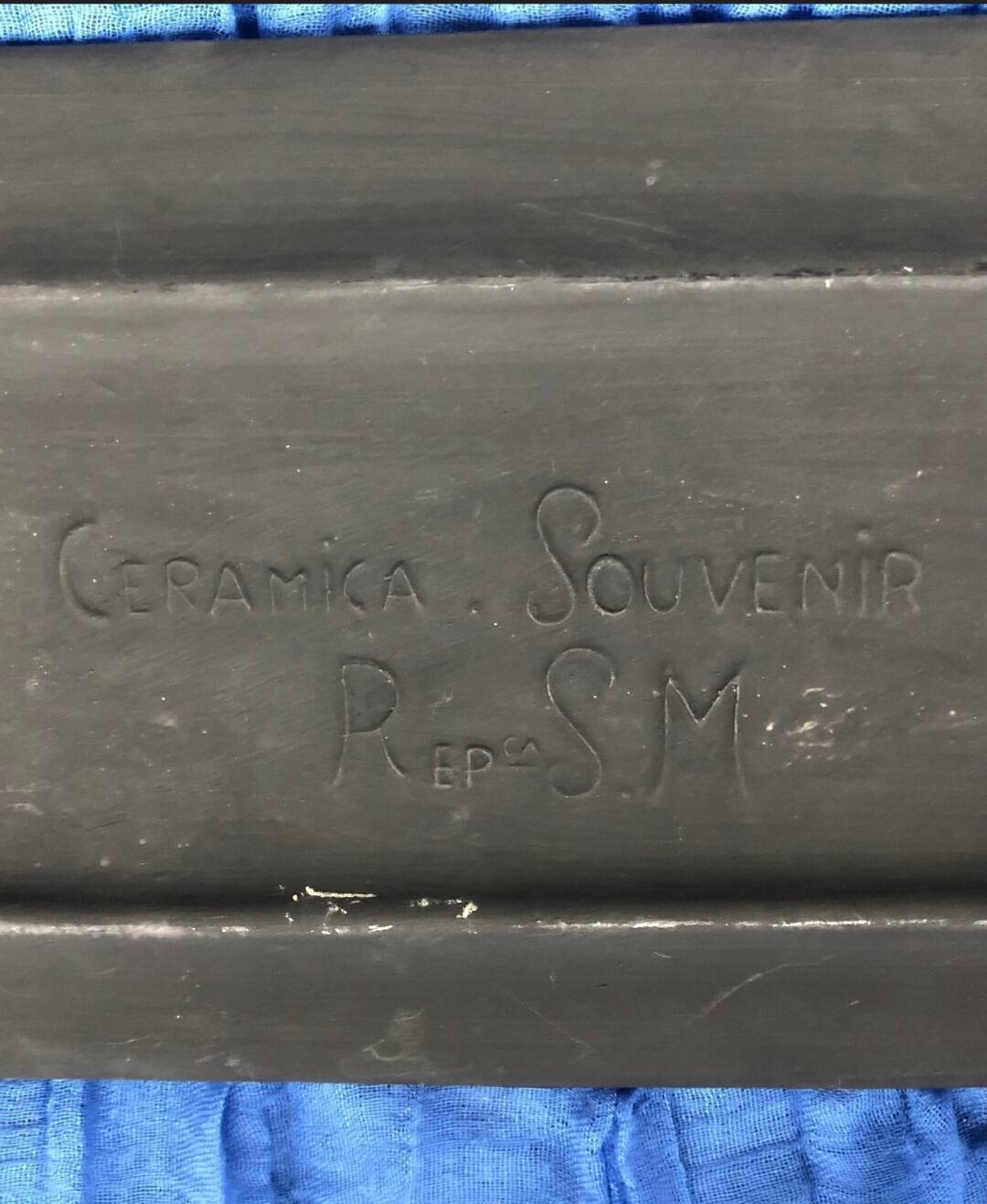 Italian Ceramic Wall Mural Loving Couple San Marino