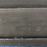 Italian Ceramic Wall Mural Loving Couple San Marino