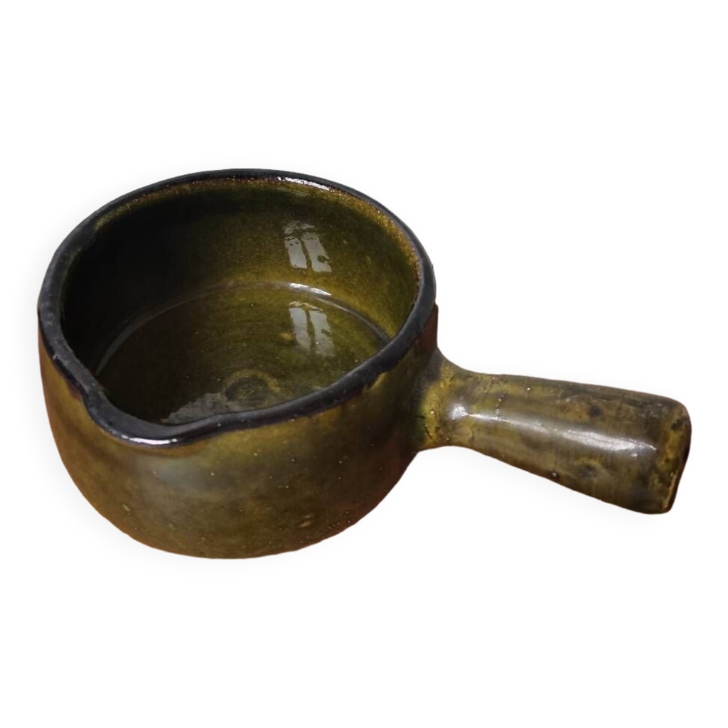 Cassolette En Cuivre Queue En Laiton 10 Cm