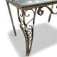 Vintage glass display case / shelf / rack