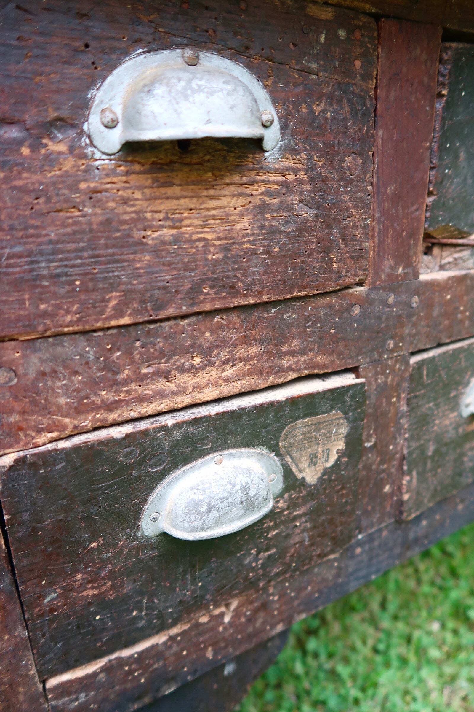 Antique wooden craft furniture
