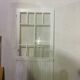 Porte vitrée ancienne style verrière atelier blanche