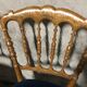 Paire de chaises barrettes Napoléon III