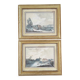 Two signed 19th century landscape watercolors