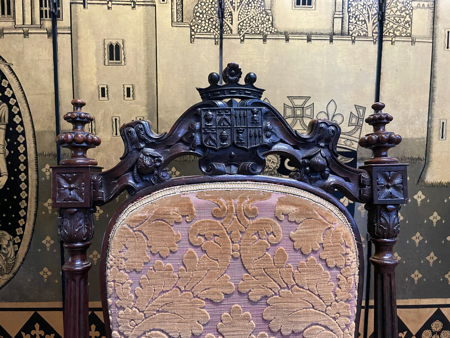 Fauteuil d’apparat de style Renaissance