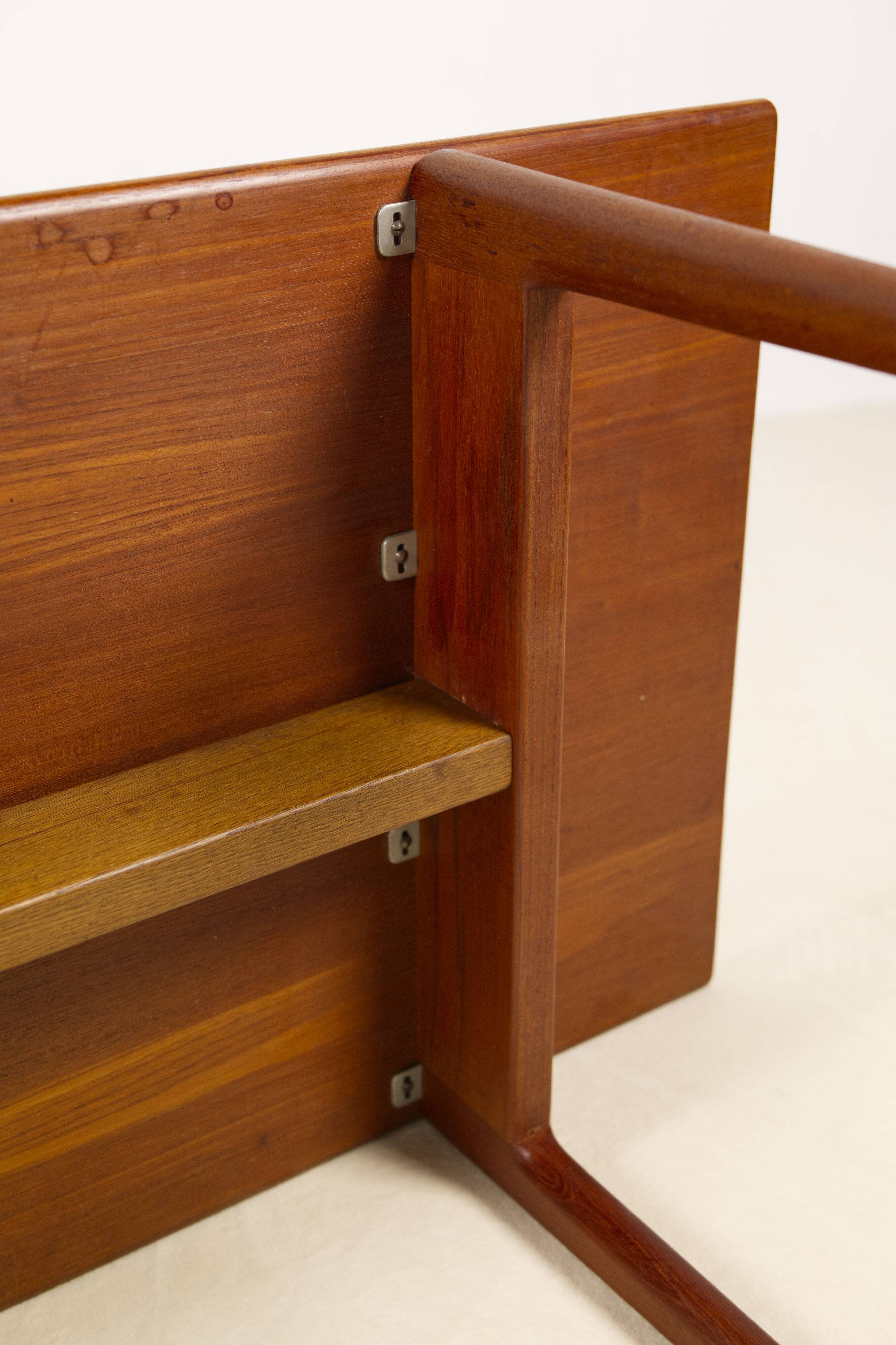 Hans Wegner AT-15 Solid Teak and Oak Coffee Table for Andreas Tuck