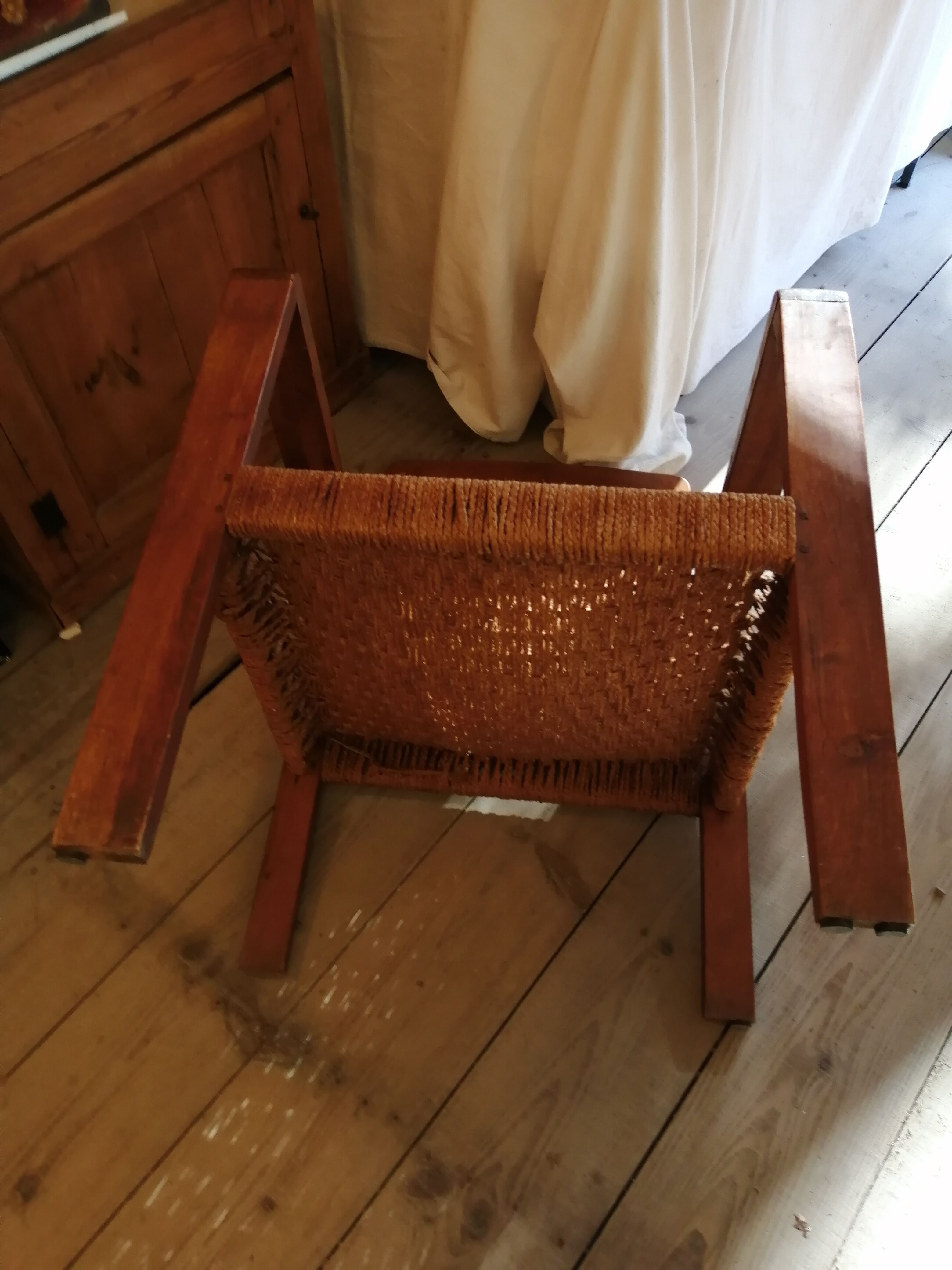 Art Deco rope armchair