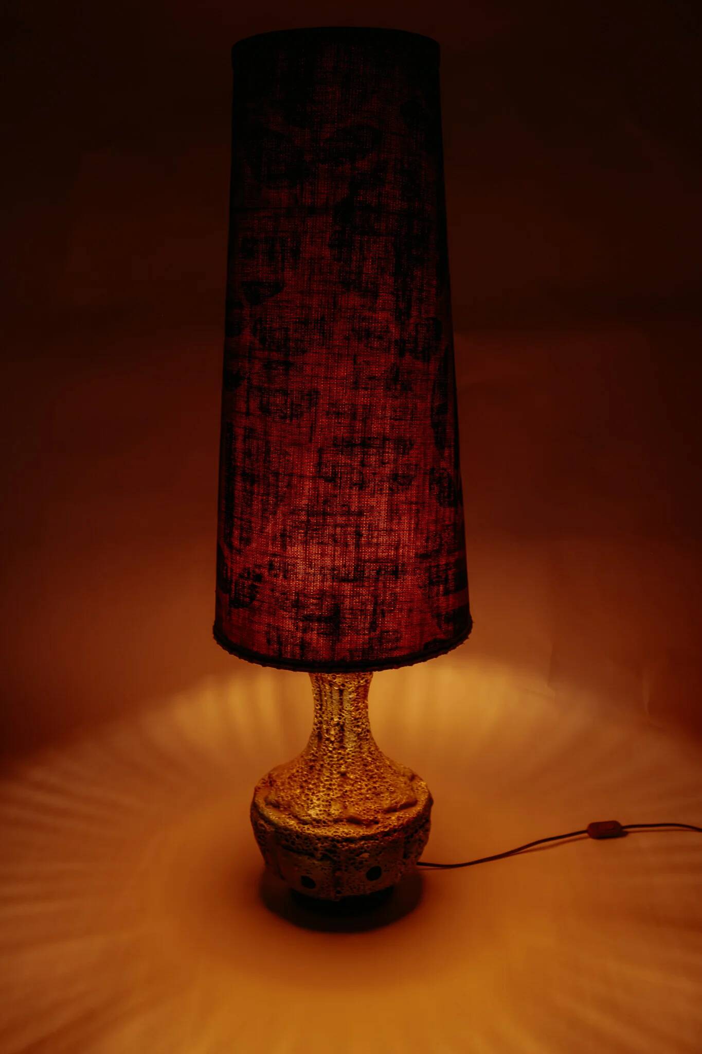 Fat Lava floor lamp West Germany, 1960s