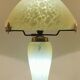 Mushroom trio lamps in glass paste 1980