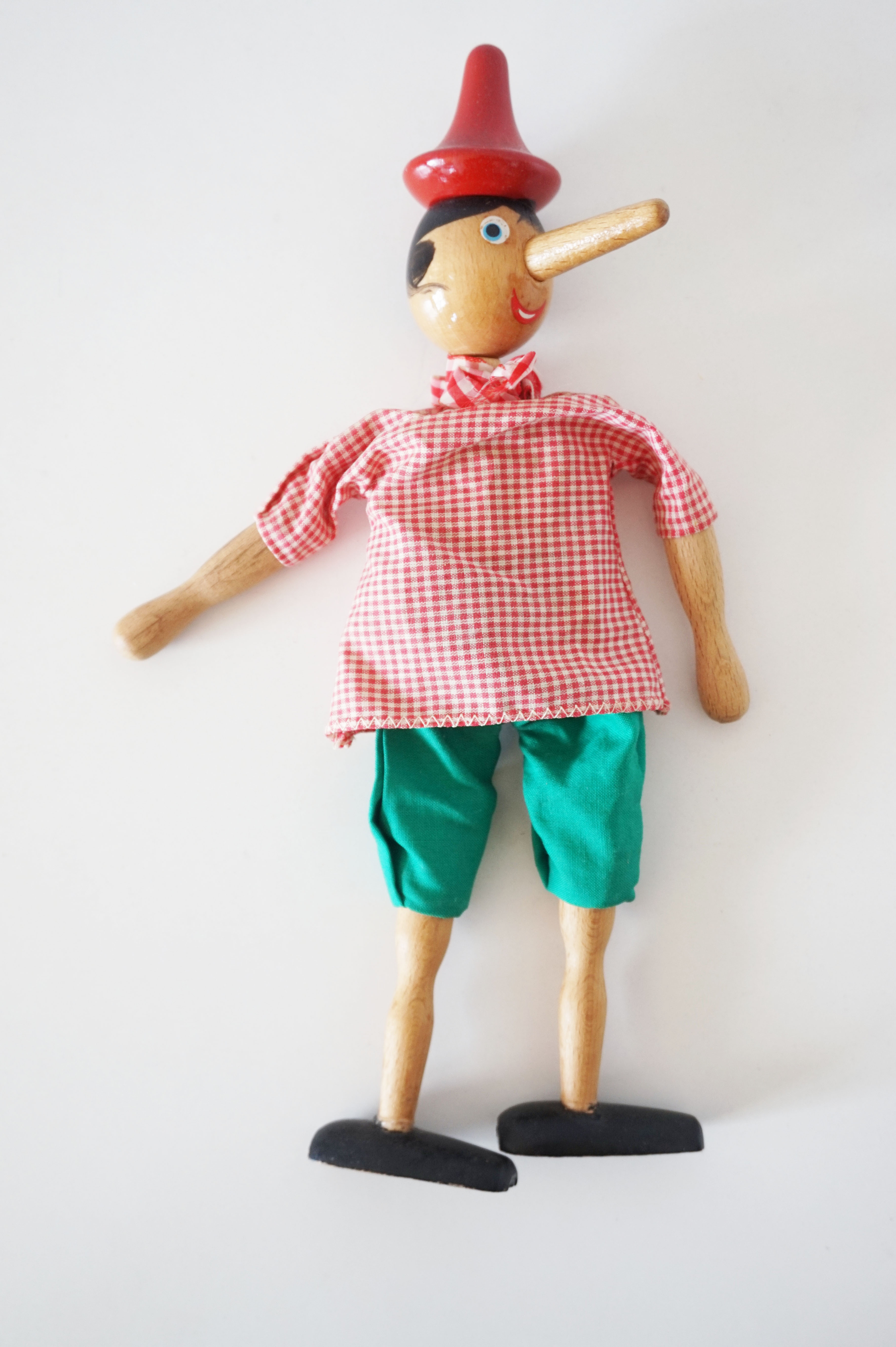 Pinocchio ancien en bois