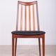 Vintage teak & leather dining chairs by Leslie Dandy for G-Plan, 1960s