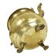 Large Copper Kettle Jardinière Flowerpot Griffin Brass