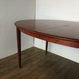 Rosewood extendable dining table