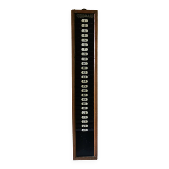 Old factory time card locker