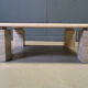 Travertine coffee table 1970s, Italy