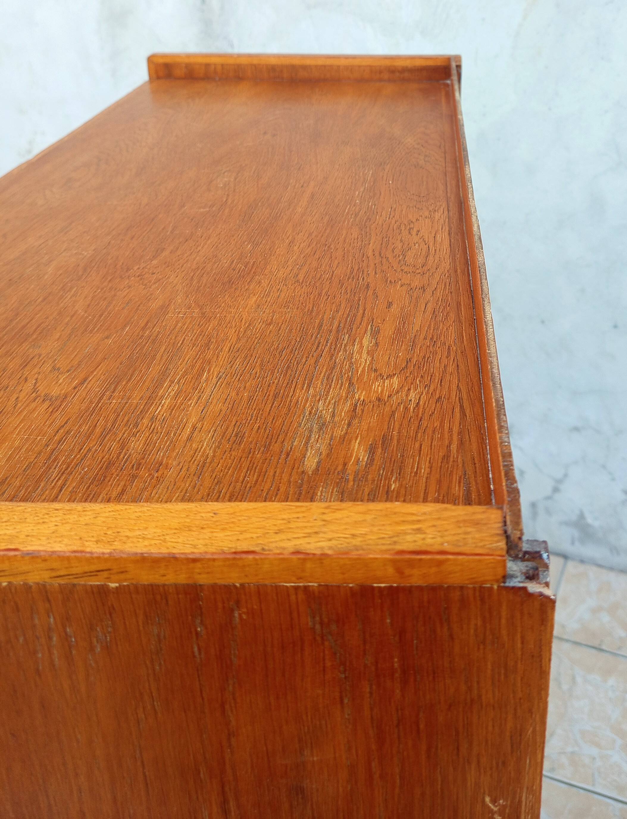 Vintage beech secretary