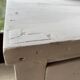 Charming old country sideboard painted in lime white