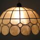 Suspension nacre et laiton 35 cm